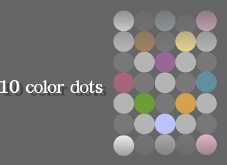 10 color dots